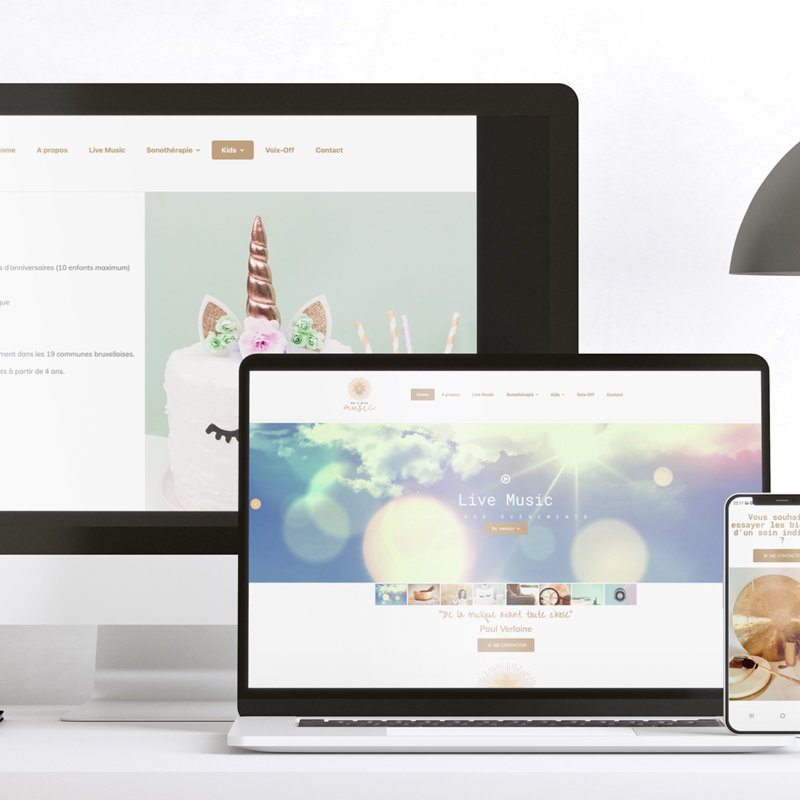 Do It with Music – Site internet